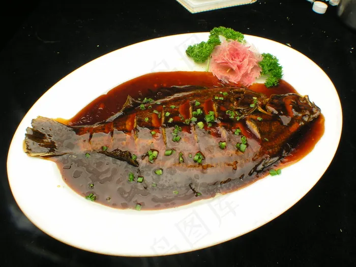 粤菜1206红烧左口鱼f 粤菜1206红烧左口鱼f
