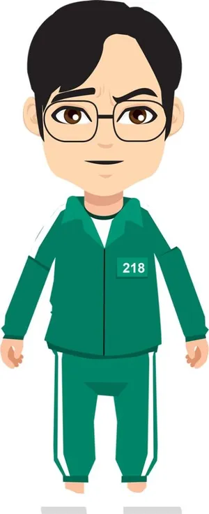 鱿鱼游戏 PNG免抠