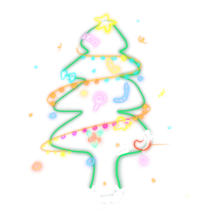 圣诞节平安夜圣诞树免扣素材圣诞元素