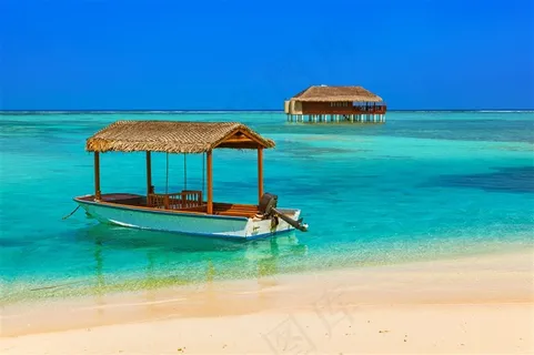 马尔代夫海滩图片