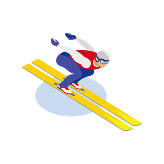 冬奥会|手绘|运动项目|2022|冰雪