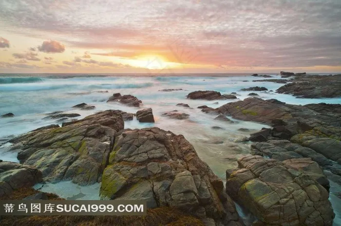 海岸自然风景图片