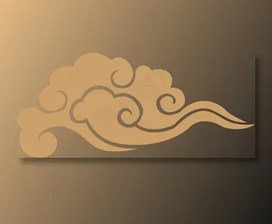 中式传统祥云中国风古典水纹吉祥图案免抠 中式传统祥云中国风古典水纹吉祥图案免抠