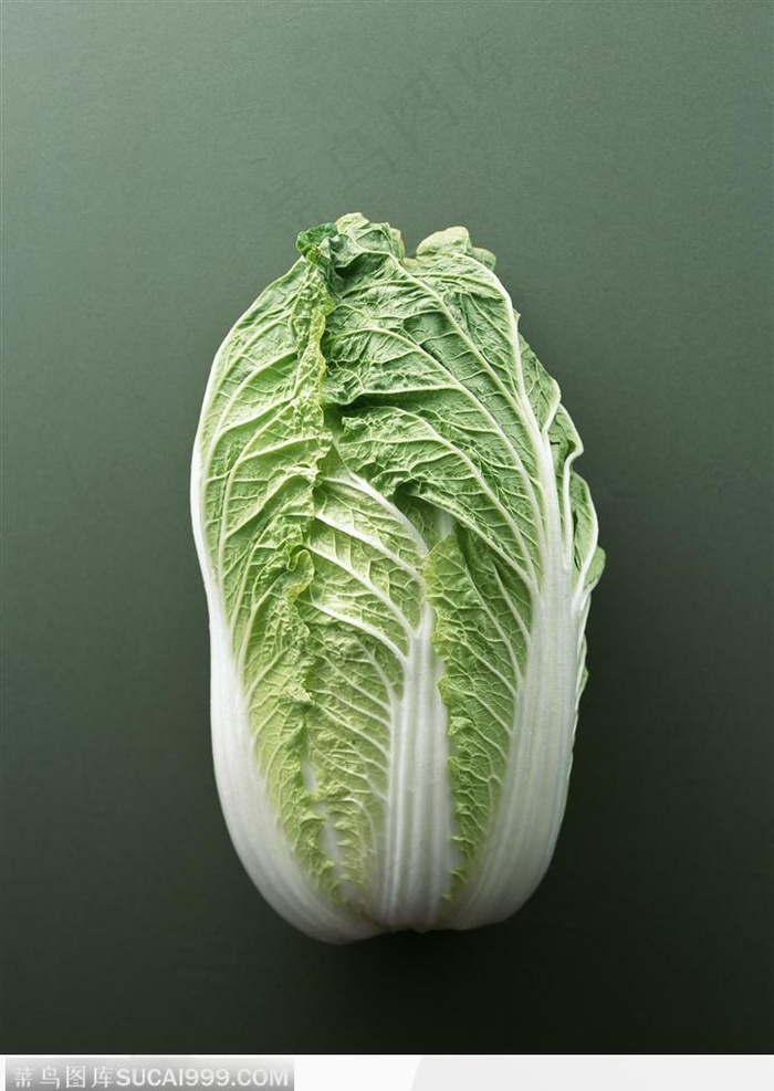 蔬菜瓜果-一颗竖起的牙白