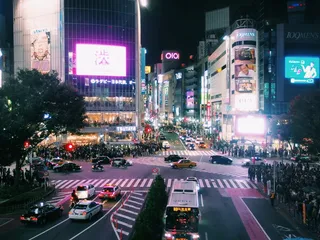 高清唯美城市夜景街景