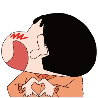 蜡笔小新可爱动画人物免扣素材