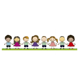 小朋友一排
