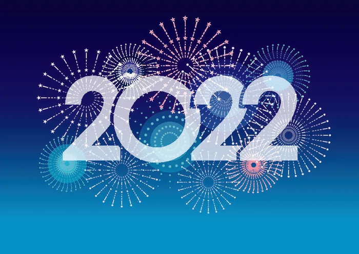 设计新年 2022  装饰素材eps,ai矢量模版下载