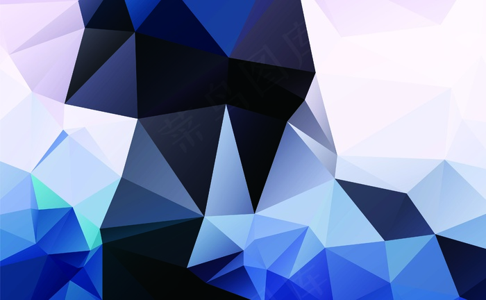 炫彩几何图形背景 几何艺术设计 多边形背景图片