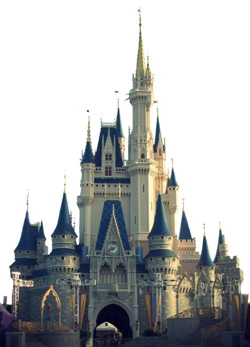 迪士尼城堡 PNG免抠(500x693)
