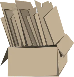 纸箱素材瓦楞纸