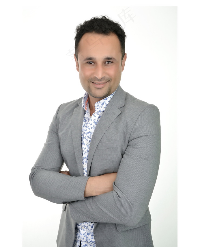 商务男士肖像图片