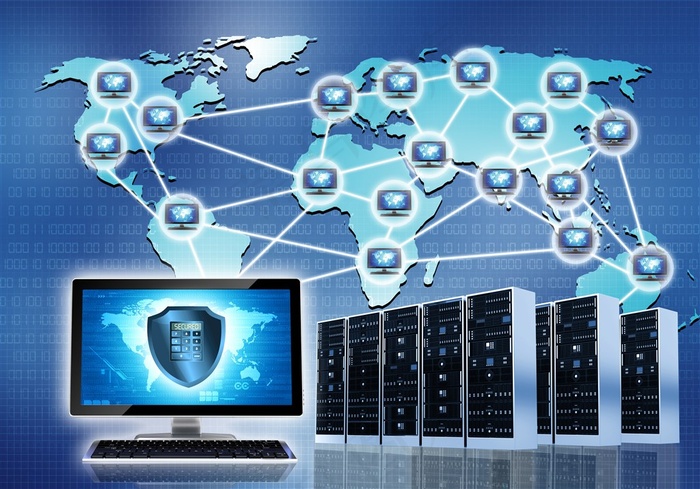 网路科技背景高清图片素材