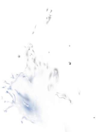 水液体流动元素蓝色