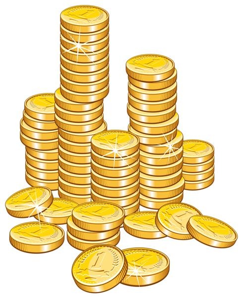 金币 PNG免抠(488x600)