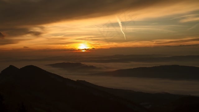 日出, 早晨的太阳, 早上心情, 贝尔兴, 明天, 多雾路段