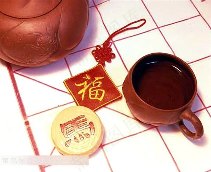 中国结和象棋素材图片