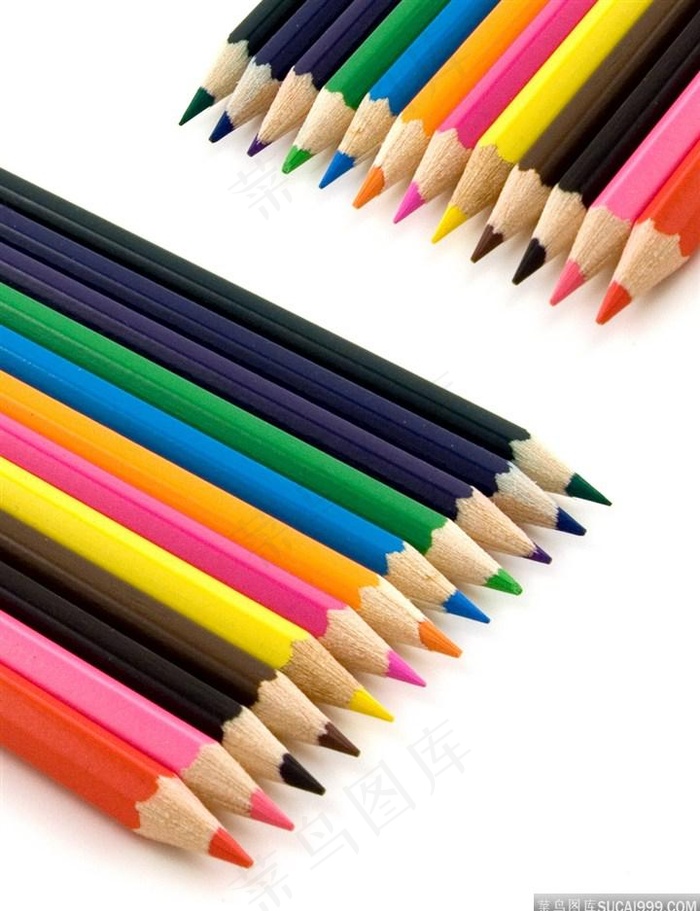 彩色笔头图片