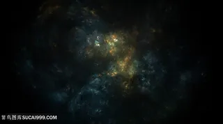 远景深空深夜星光图片