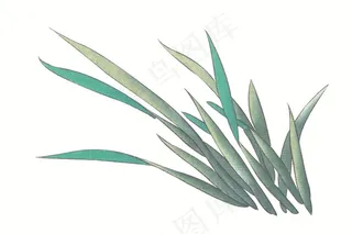 国画瓜果蔬菜鱼虾蟹系列jpg素材