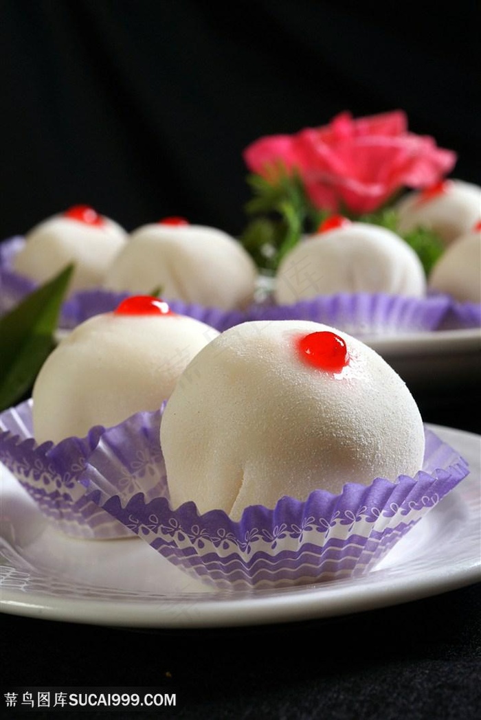 小吃雪媚娘的美食图片