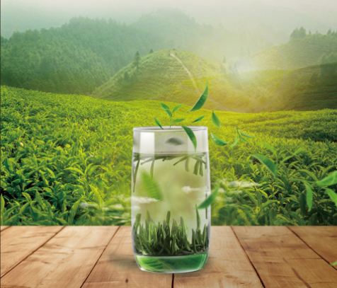 1怡心茶广告、茶、招牌、海报cdr矢量模版下载