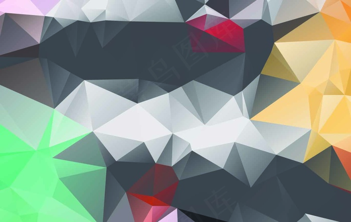 几何艺术设计 多边形背景