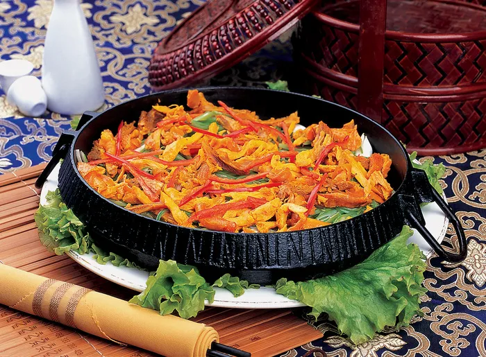 铁锅香味手撕鸡