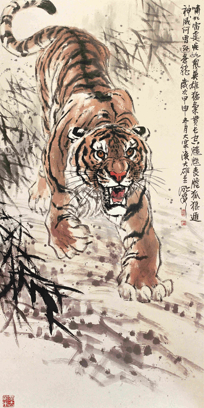 壁画 仿3D背景 油画