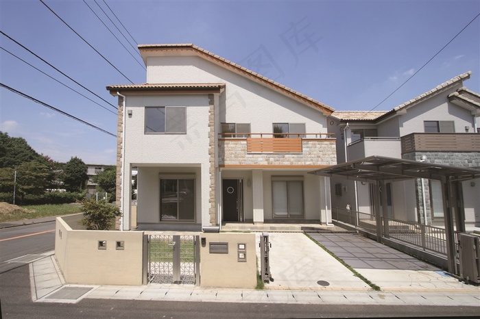 日本欧式二阶建房屋01