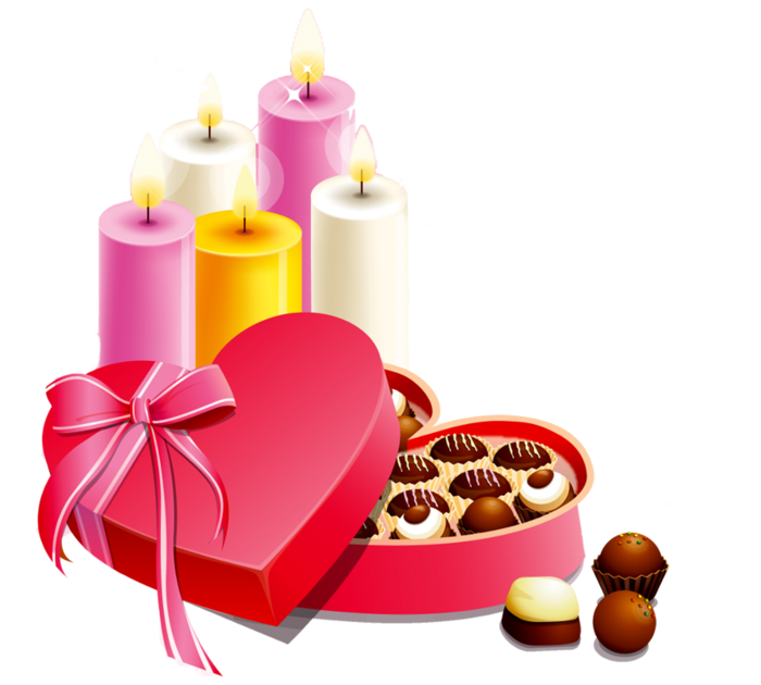 黑色巧克力情人节