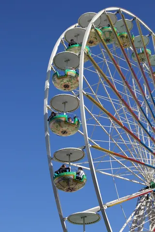 浪漫摩天轮摄影