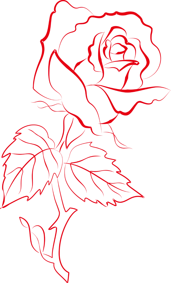 鲜花玫瑰免扣素材