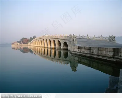 颐和园中的十七孔桥