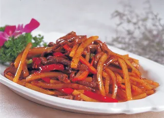 0911XC-765土豆条炒猪肝