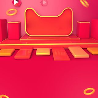 立体C4D场景电商首页主图直通车促销banner海报背景PSD素材