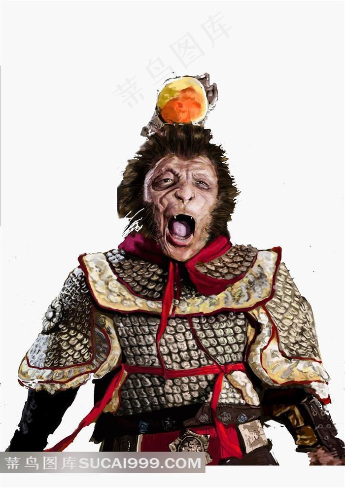 悟空怒吼的高清剧照