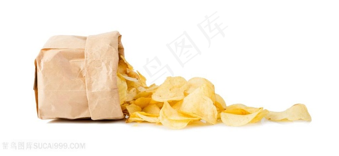 美味的薯片食物高清
