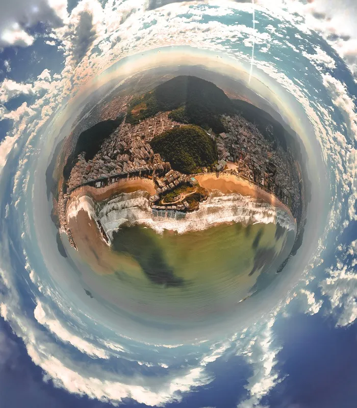 元宇宙世界天空背景风景
