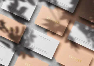 名片样机设计素材