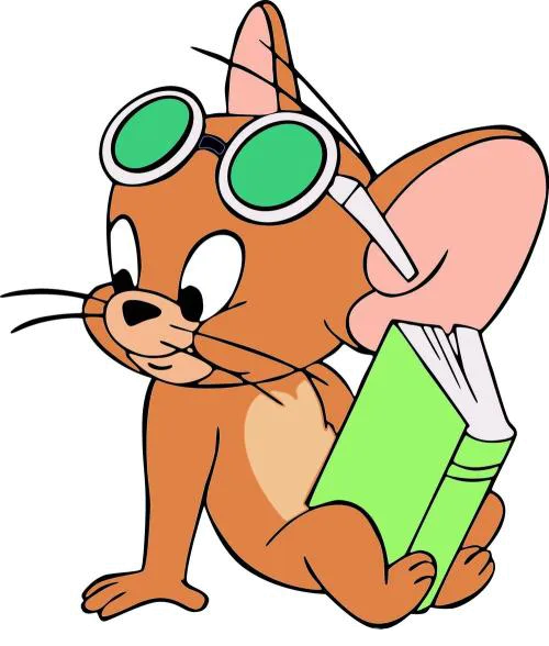 彩色动漫猫和老鼠图片