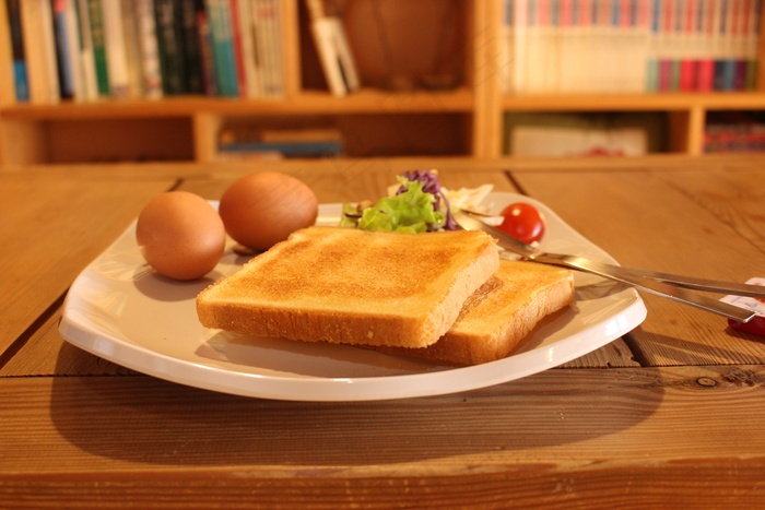 西式营养早餐搭配图片