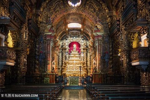 奢华的宫殿内部构造