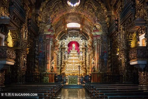 奢华的宫殿内部构造