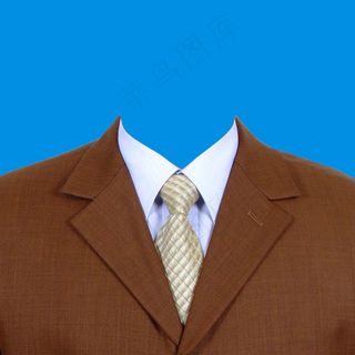 西装模板  男生西装 寸照模板 西装 证件照 西服 免抠