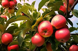 苹果果树摄影图