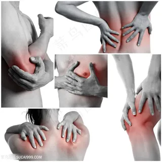 身体部位疼痛的人物高清图片
