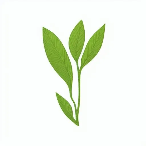 一小枝树叶png免抠(2048x2048)