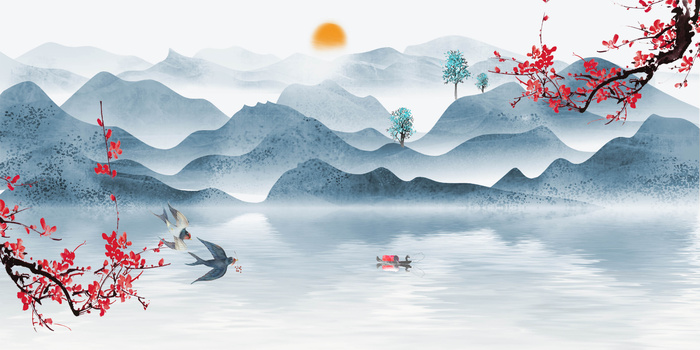 水墨画中国风背景