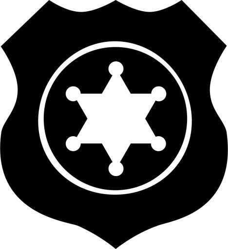 警长徽章 PNG免抠(896x980)